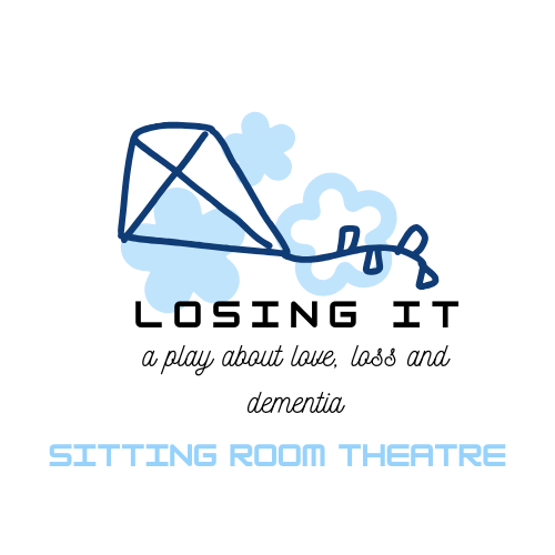 The logo: Losing It, a play about love loss and dementia